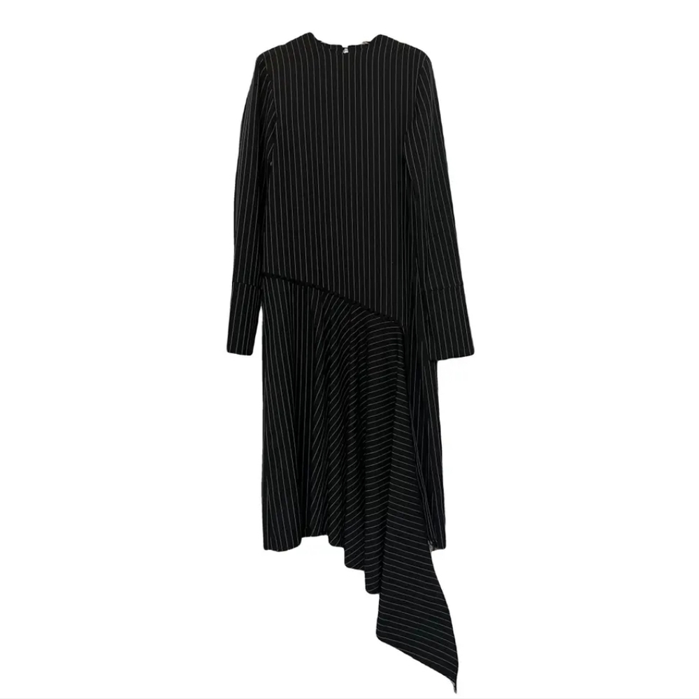 16Arlington (Net-a-Porter) Twill Pinstripe Dress